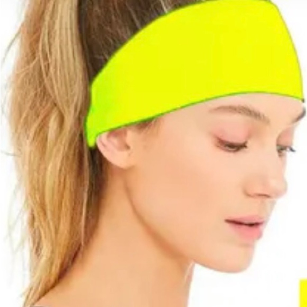 Lululemon Neon Yellow Headband
